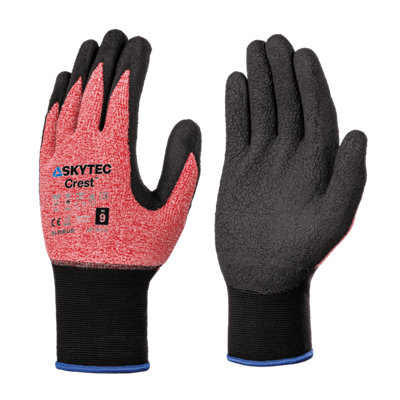 Skytec Crest Lightweight High Grip Safety Work GlovesSize 9L from B&Q