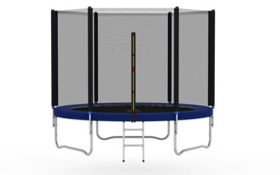 Mcc Direct 8Ft Kids Trampoline With Safety Enclosure