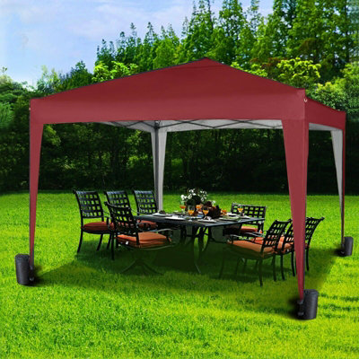 Mcc Direct Gazebo 3X3 Pop Up Red from B&Q