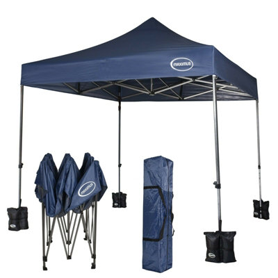 Maximus Mcc Direct 3X3 Heavy Duty Pop Up Gazebo Ns Blue