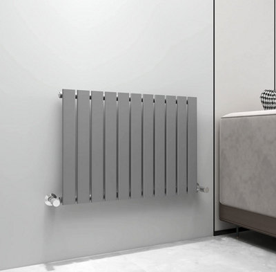 Mcc Direct Single Flat Panel Vertical Column Radiator 600X748 Mm By Anthracite