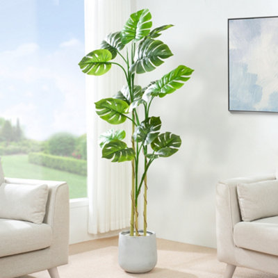 Mcc Direct Artificial Plant Monstera Tree Indoor House Plant 160Cm