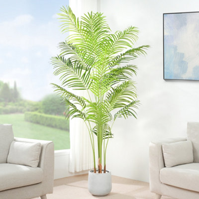 Mcc Direct Artificial Plant Palm Tree Indoor House Plant 180Cm
