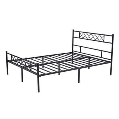 Mcc Direct Metal Bed Frame King Bed Modern Stye Head And Footboard - Felix 5Ft