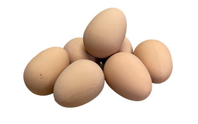 Imitation Chicken Eggs Pack Of 3Encourge Laying from B&Q