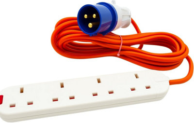  - 16A To 13A Extension Lead 5 Metres