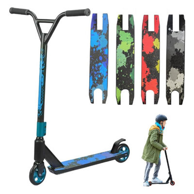 Pro Stunt Scooter With 360 Spin Handlebar Freestyle Trick Scooter And Abec-7 Bearings For Kids & Teens Age 6+ (Blue)