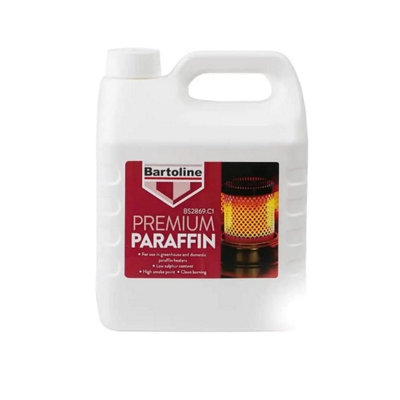 B&Q Premium Paraffin Oil - High-Quality Fuel - Paraffin Liquid Fuel For Greenhouse Heaters, Garden Lamps And Torches (8L / 2 X 4L) 4L