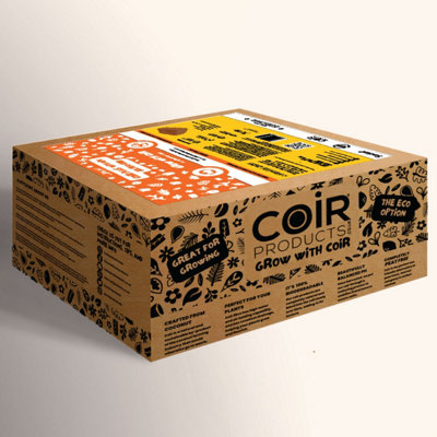 Coir Products Coirplus Coir Compost With Added Npk 80L (5Kg Coir Compost) All Purpose Compost