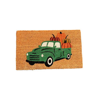 Coir Products Coir Doormat With The Design Of A Vegetable Truck from B&Q