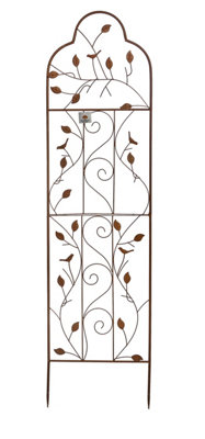 Ruddings Wood Extra Large Nature Garden Wall Trellis Plant Climbing Metal Supports 2000mm from B&Q
