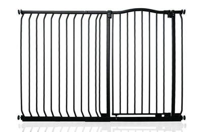Bettacare Extra Tall Curved Top Dog Gate134Cm143CmMatt BlackExtra Tall 100Cm In HeightPressure Fit Pet Gate from B&Q