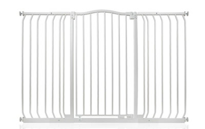 Bettacare Extra Tall Curved Top Dog Gate143Cm152CmMatt WhiteExtra Tall 100Cm In HeightPressure Fit Pet Gate from B&Q