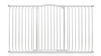 Bettacare Extra Tall Curved Top Dog Gate161Cm170CmMatt WhiteExtra Tall 100Cm In HeightPressure Fit Pet Gate from B&Q