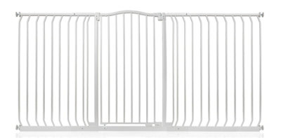 Bettacare Extra Tall Curved Top Dog Gate188Cm197CmMatt WhiteExtra Tall 100Cm In HeightPressure Fit Pet Gate from B&Q