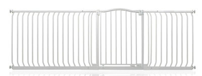 Bettacare Curved Top Dog Gate225Cm234CmMatt WhitePressure Fit Pet Gate For Dog And PuppyPet And Dog Barrier from B&Q
