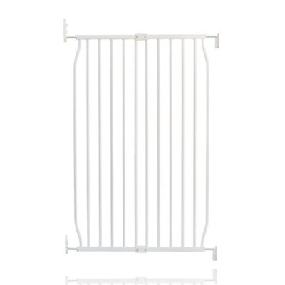 B&Q -  Extra Tall Eco Screw Fit Baby GateWhite70Cm80CmExtra Tall Gate 100Cm In HeightStair Gate For Baby