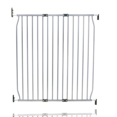 Safetots Eco Screw Fit Baby GateGrey90Cm100CmStair Gate For Toddler And BabyScrew Fit Safety Barrier from B&Q