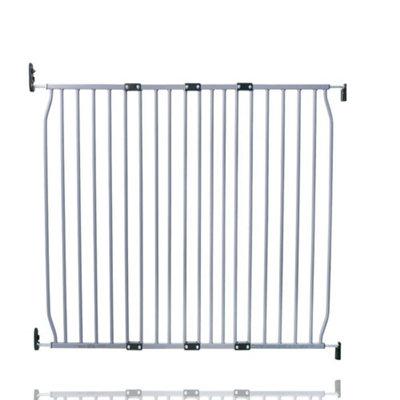 Safetots Eco Screw Fit Baby GateGrey110Cm120CmStair Gate For Toddler And BabyScrew Fit Safety Barrier from B&Q
