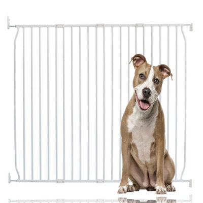 Bettacare Eco Screw Fit Pet GateWhite130Cm140CmScrew Fitted Dog GateSafety Gate For Puppy from B&Q