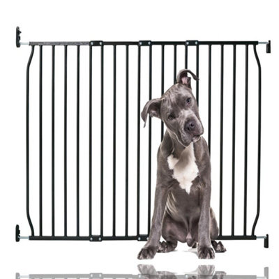 Bettacare Eco Screw Fit Pet GateBlack110Cm120CmScrew Fitted Dog GateSafety Gate For Puppy from B&Q