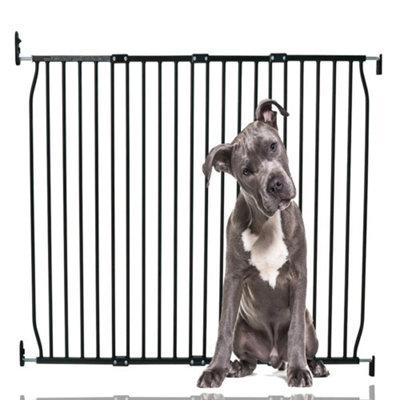 Bettacare Eco Screw Fit Pet GateBlack130Cm140CmScrew Fitted Dog GateSafety Gate For Puppy from B&Q