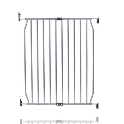 B&Q -  Eco Screw Fit Pet GateGrey70Cm80CmScrew Fitted Dog GateSafety Gate For Puppy