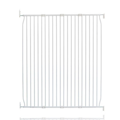 Safetots Extra Tall Eco Screw Fit Baby GateWhite130Cm140CmExtra Tall Gate 100Cm In HeightStair Gate For Baby from B&Q