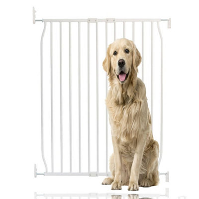 Bettacare Extra Tall Eco Screw Fit Pet GateWhite80Cm90CmExtra Tall Gate 100Cm In HeightScrew Fitted Dog Gate from B&Q