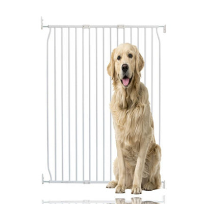Bettacare Extra Tall Eco Screw Fit Pet GateWhite100Cm110CmExtra Tall Gate 100Cm In HeightScrew Fitted Dog Gate from B&Q