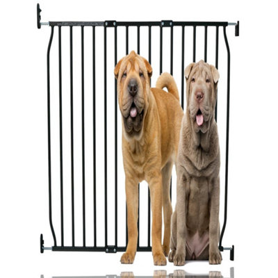 Bettacare Extra Tall Eco Screw Fit Pet GateBlack100Cm110CmExtra Tall Gate 100Cm In HeightScrew Fitted Dog Gate from B&Q