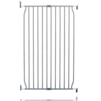 Bettacare Grey Extra Tall Eco Screw Fit Pet Gate, - 80Cm, Extra Tall Gate 100Cm In Height, Screw Fitted Dog Gate 70Cm