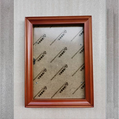 Accessotech 2 Wooden Photo Frames With Stand Black And Brown Desktop Wall Display