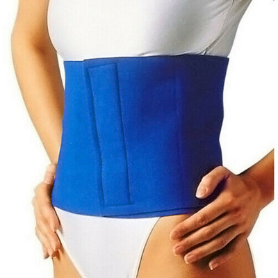 Accessotech Blue Sauna Slimming Wrap Belt Fat Cellulite Reduction Waist Trainer For Exercise from B&Q