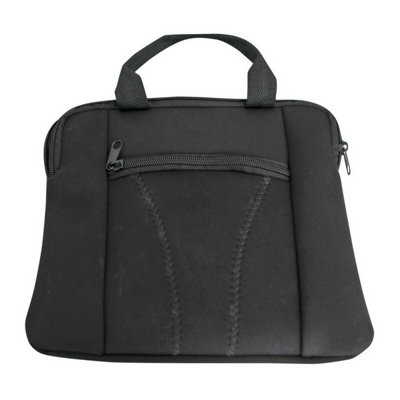 Accessotech Neoprene Shockproof Tablet Carry Sleeve Bag With Handles And Front Pocket from B&Q
