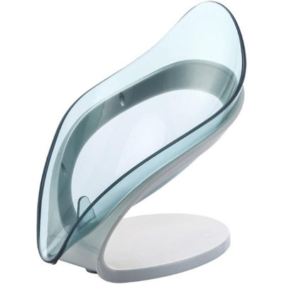 Accessotech Suction Cup Soap Holder Dish With Drainage Leaf Design For Bathroom And Kitchen from B&Q