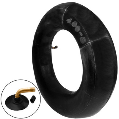 KetoPlastics Wheelbarrow Innertube 12"  4.00-6 Barrow Sack Truck Trolley Replacement Innertube For 12 Inch Wheel Tyre Tire Bent Valve Tr87 from B&Q