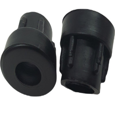 KetoPlastics Wheelbarrow Wheel Axle Reducing Bush Spacer Reducer Inserts Shaft Bore 1 Inch To 1/2 Inch Sack Truck Trolley Cart 25mm To 12mm from B&Q