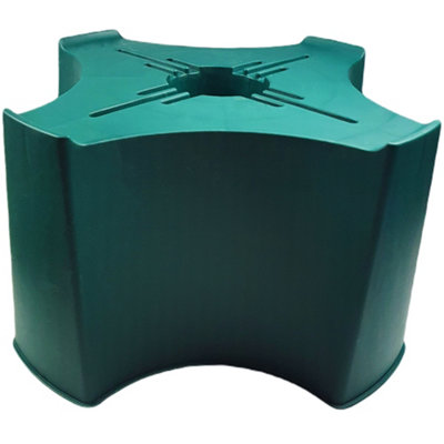KetoPlastics Stand-Dark-Green New Water Butt StandSturdy Strong Stand Suitable For 200L210L & 250L Shaped Waterbutts And BarrelsOff The from B&Q
