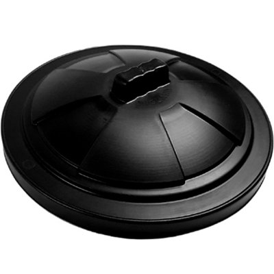 Ketobarrow Replacement Bin Lid With Handle For 80L 85L Dustbin Waste Rubbish Outside BinHeavy Duty LidBlack from B&Q