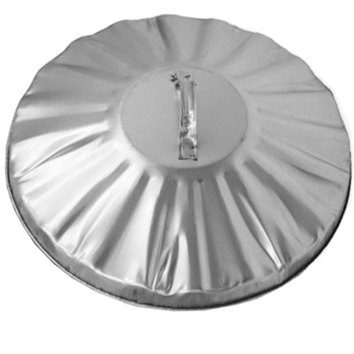 KetoPlastics Replacement Metal Bin Lid For 85L 90L & 95L Litre Steel Bin from B&Q