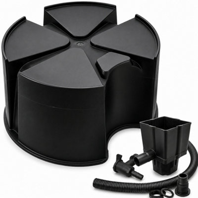 KetoPlastics Waterbutt Stand And Connector Diverter Kit For 200L-240L Water Butts Barrels from B&Q