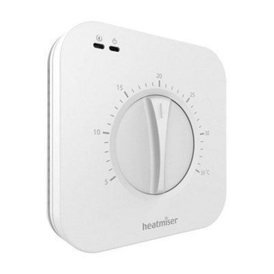 B&Q - HeatmiserDs1 V2 Manual Dial Thermostat