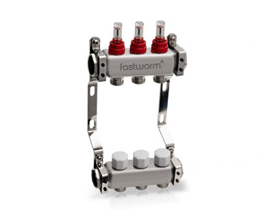 B&Q -  3 Port Underfloor Heating Manifold