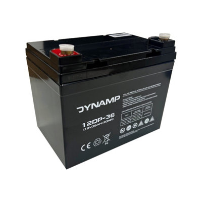 B&Q -  12Dp-36 12V 36Ah Deep Cycle Agm Battery