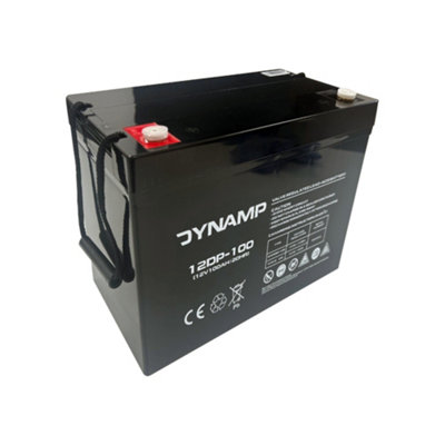 B&Q -  12Dp-100 12V 100Ah Deep Cycle Agm Battery