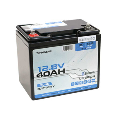 Dynamp Dl40 Lifepo4 40Ah 512W 12.8V Lithium Battery from B&Q