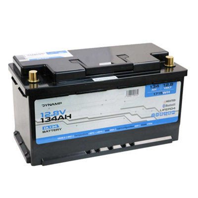 Dynamp Dl134 Lifepo4 134Ah 1715Wh 12.8V Lithium Battery from B&Q