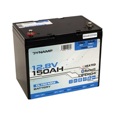 Dynamp Dl150 Mini Lifepo4 150Ah 1920Wh 12.8V Lithium Battery from B&Q