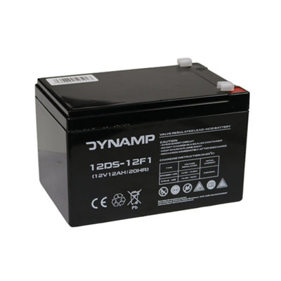 Dynamp 12Ds-12 12V 12Ah Agm Vrla Battery(F1 4.8mm)